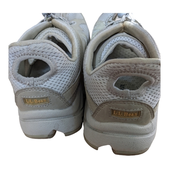 LL Bean tan North Peak Ventilated Hiking Shoes, women's size 10M Outdoors - Picture 2 of 5